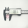 Pendant width measured at 18.7mm with digital caliper