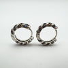 NEW Multicoloured CZ Mini Huggie Hoop Earrings in Sterling Silver 925