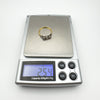 Vintage 18ct Gold & Platinum 0.20ct Diamond Trilogy Engagement Ring Size N - O