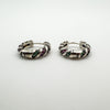 NEW Multicoloured CZ Mini Huggie Hoop Earrings in Sterling Silver 925