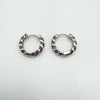 NEW Multicoloured CZ Mini Huggie Hoop Earrings in Sterling Silver 925