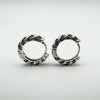 NEW Multicoloured CZ Mini Huggie Hoop Earrings in Sterling Silver 925